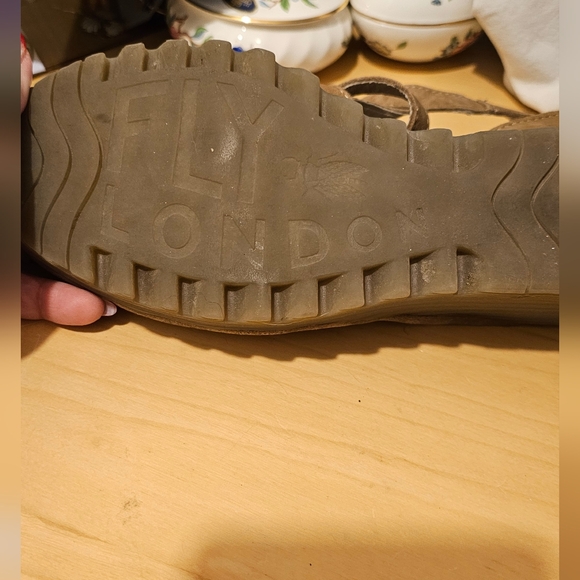 Fly London wedge sandals size 38 - Picture 2 of 10